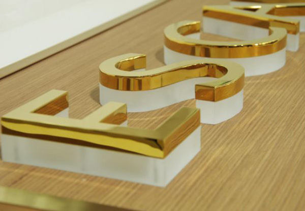 高端文化墻設(shè)計(jì)制作的材料工藝有哪些？實(shí)心字案例分享